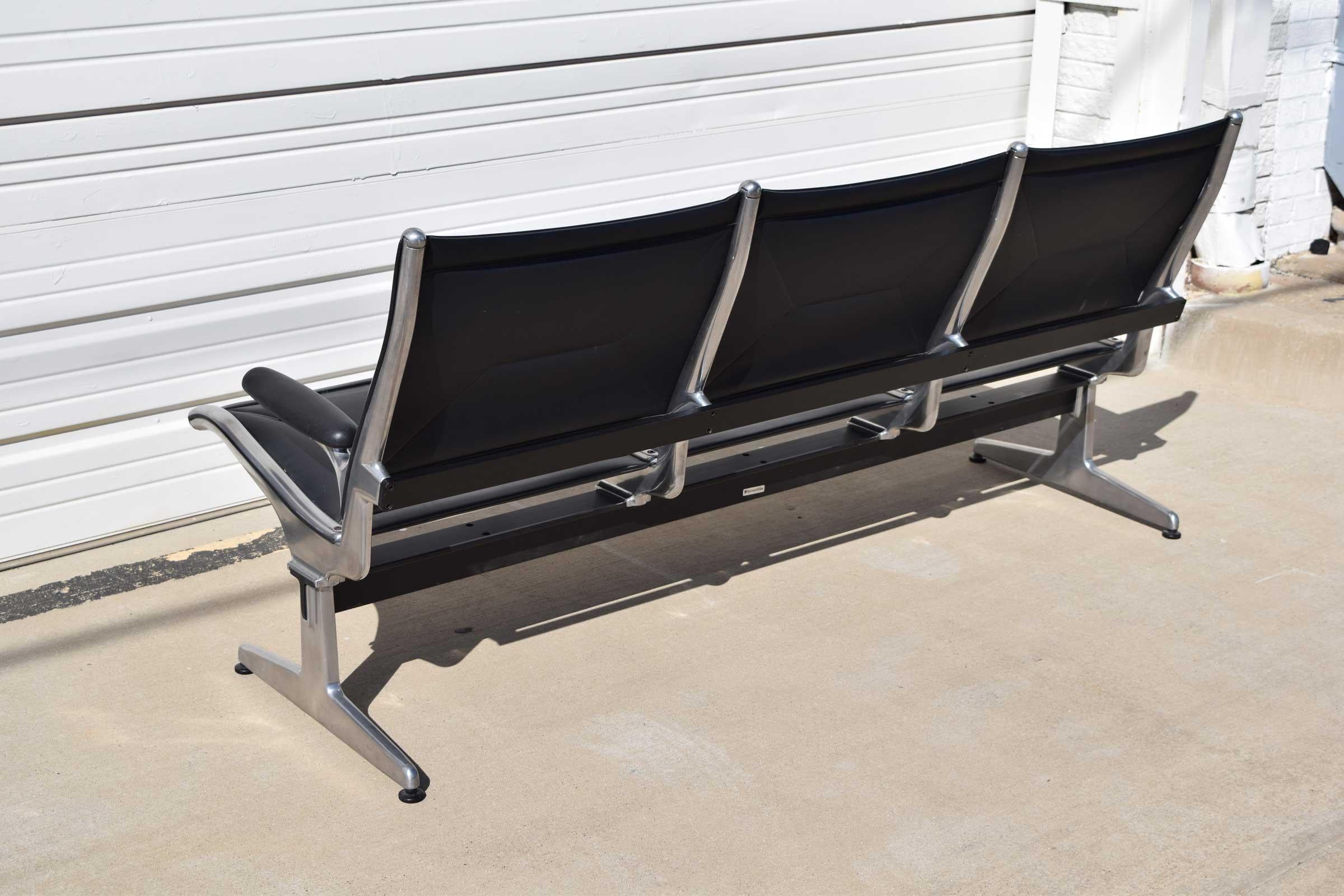Eames for Herman Miller Tandem Sling Airport Bench 2