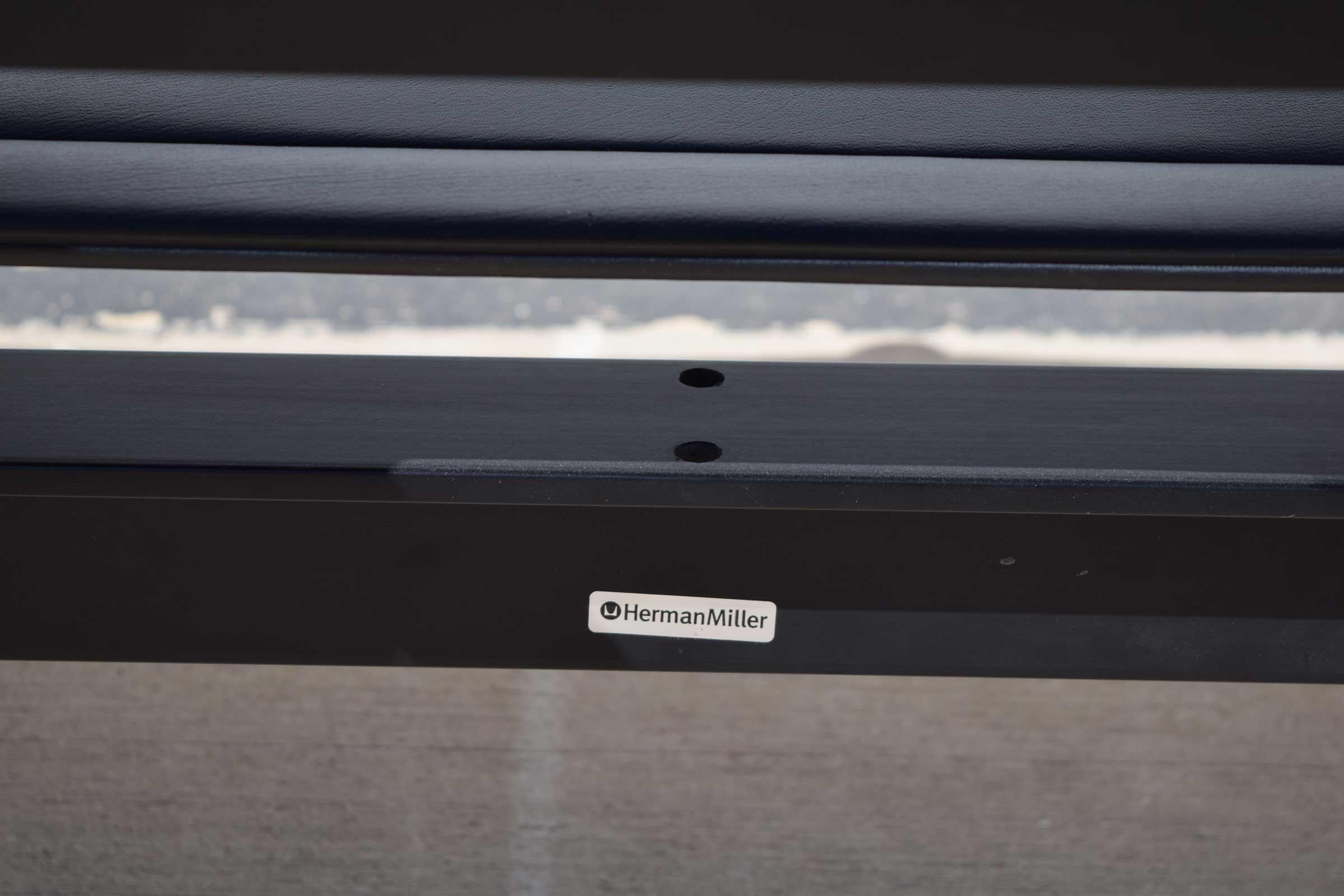 Aluminum Eames for Herman Miller Tandem Sling Airport Bench