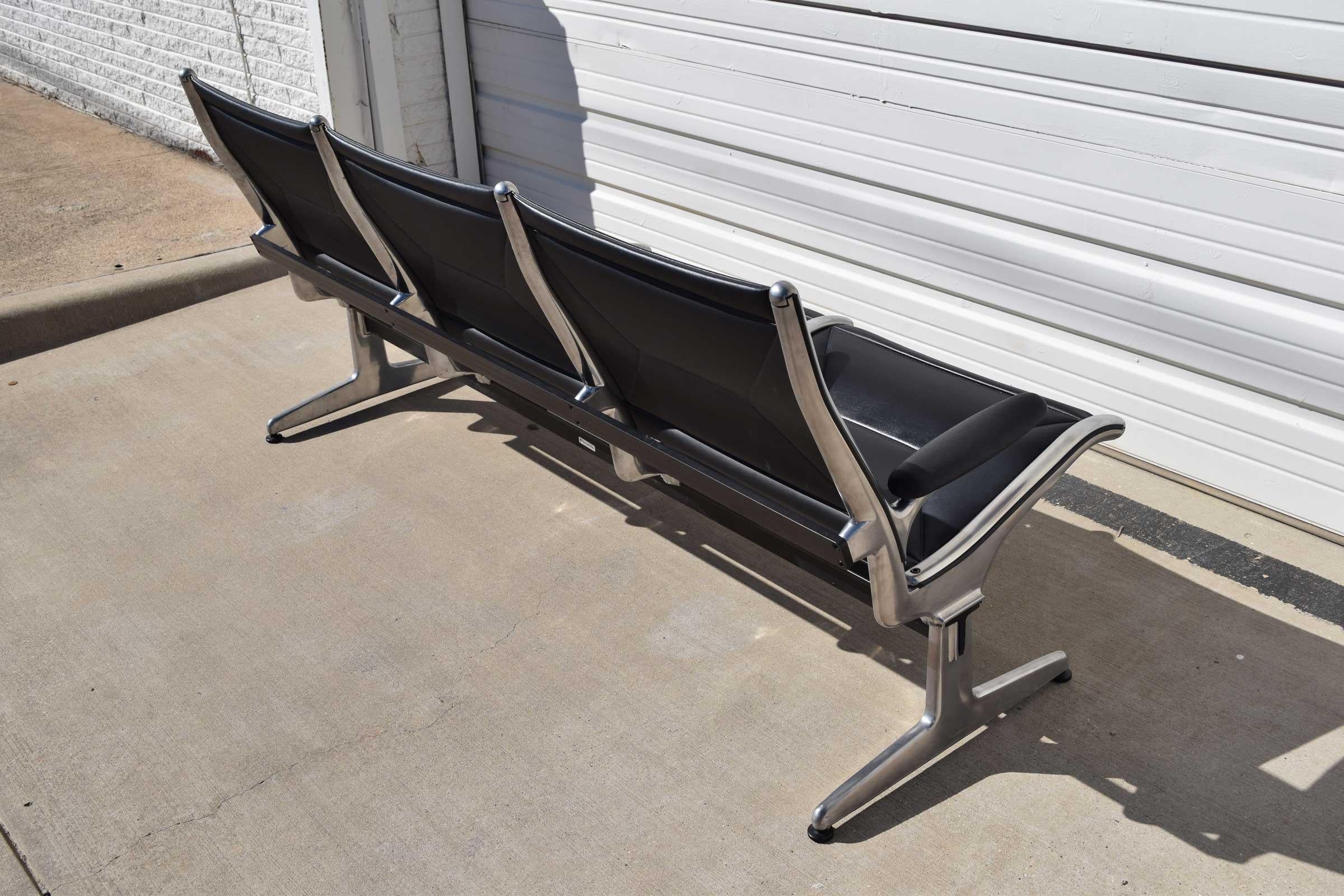 Eames for Herman Miller Tandem Sling Airport Bench 1