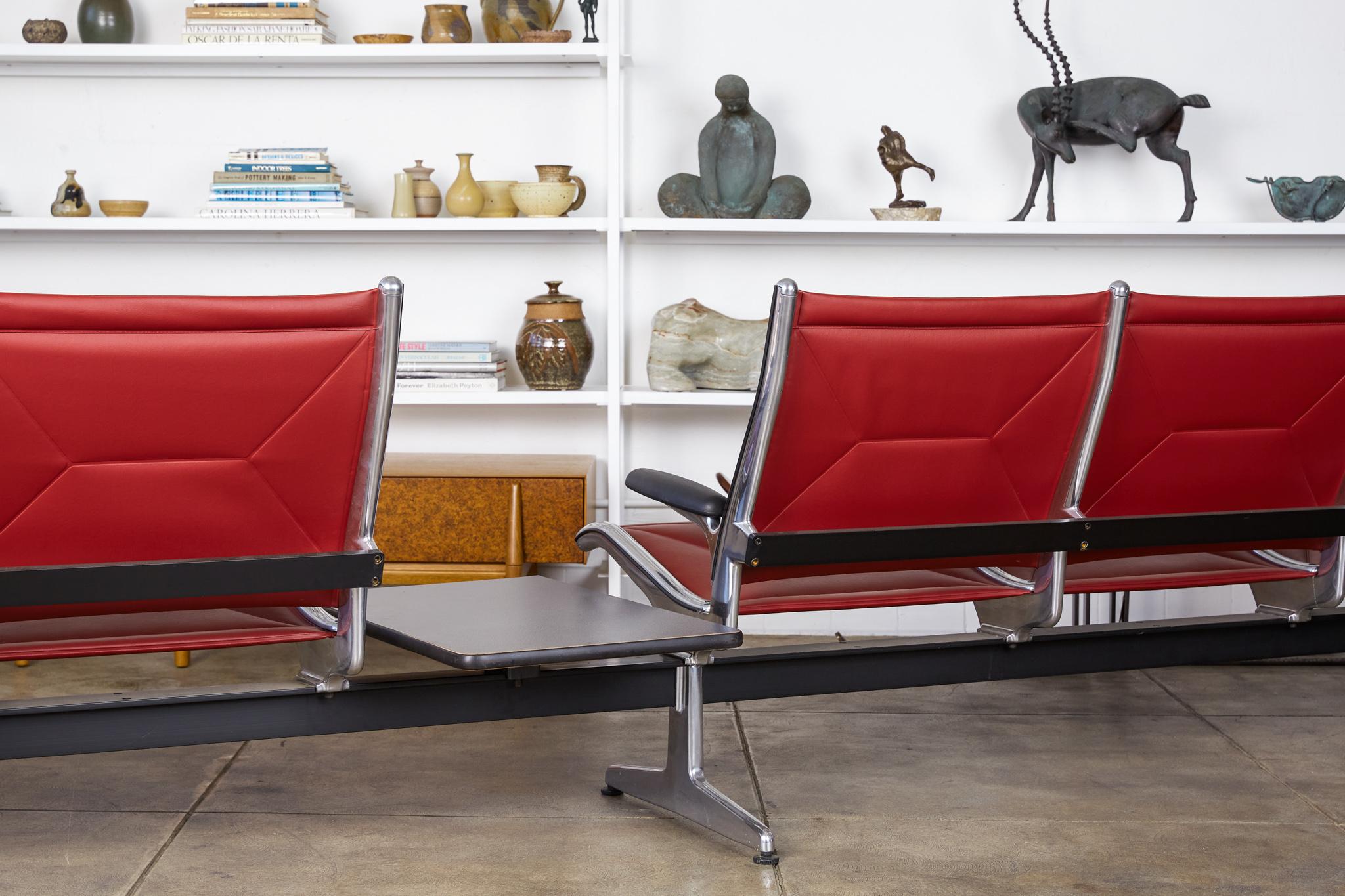 Eames for Herman Miller Seating System in Brick Red 3