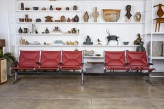 Eames for Herman Miller Seating System in Brick Red