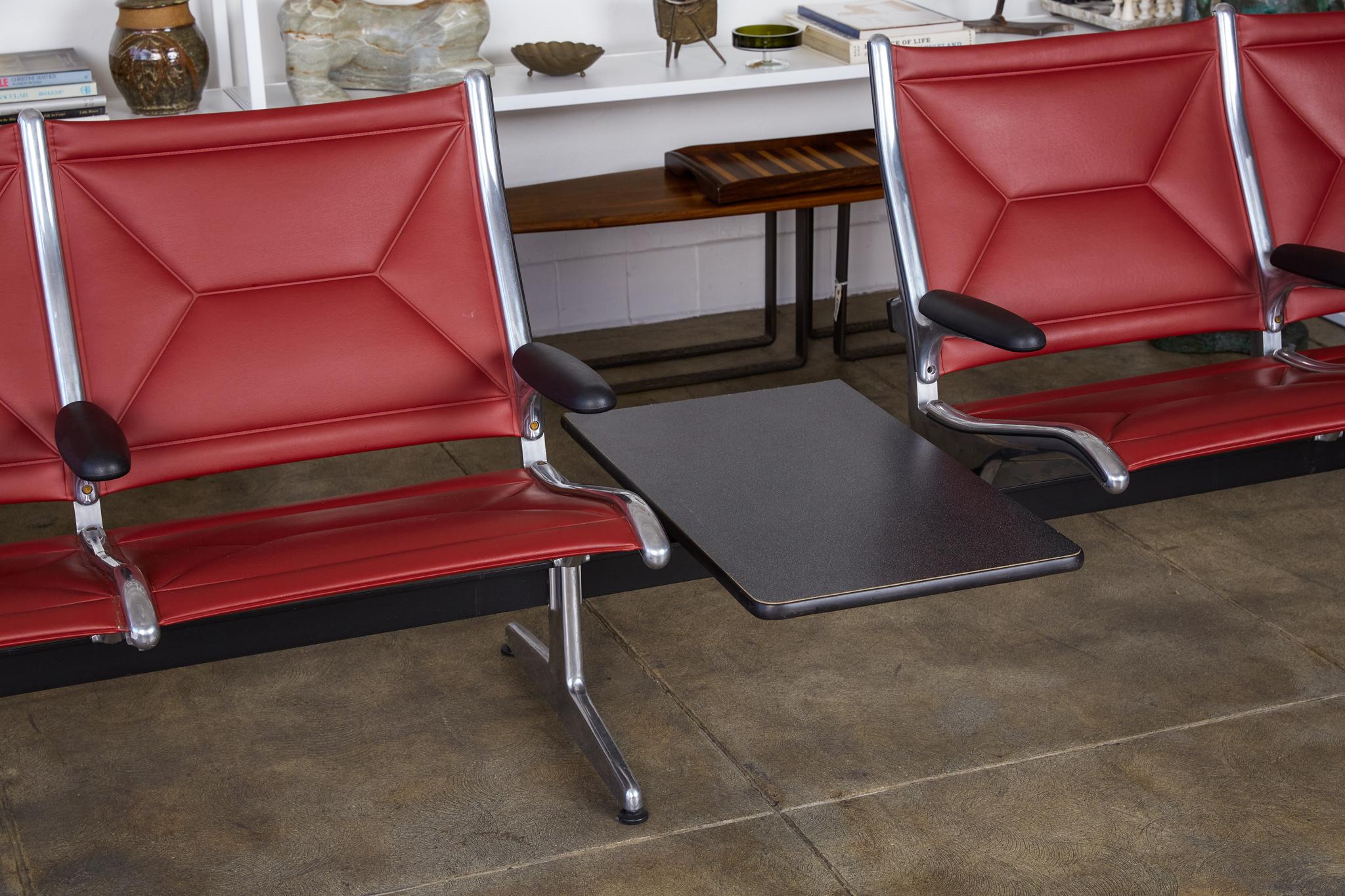 Contemporary Eames for Herman Miller Seating System in Brick Red