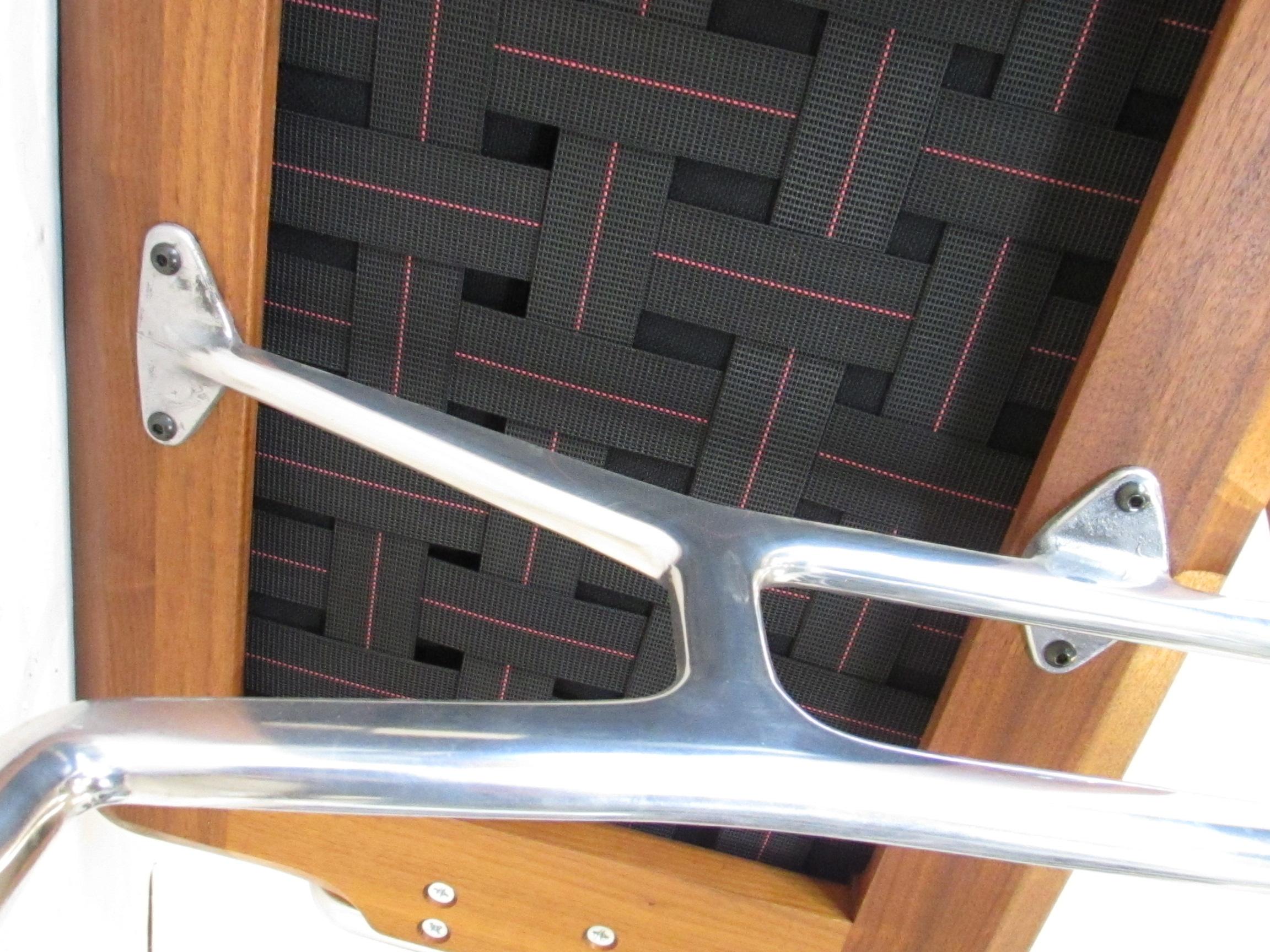 Divano Eames per Herman Miller in pelle nera di noce e alluminio con soft pad in vendita 11