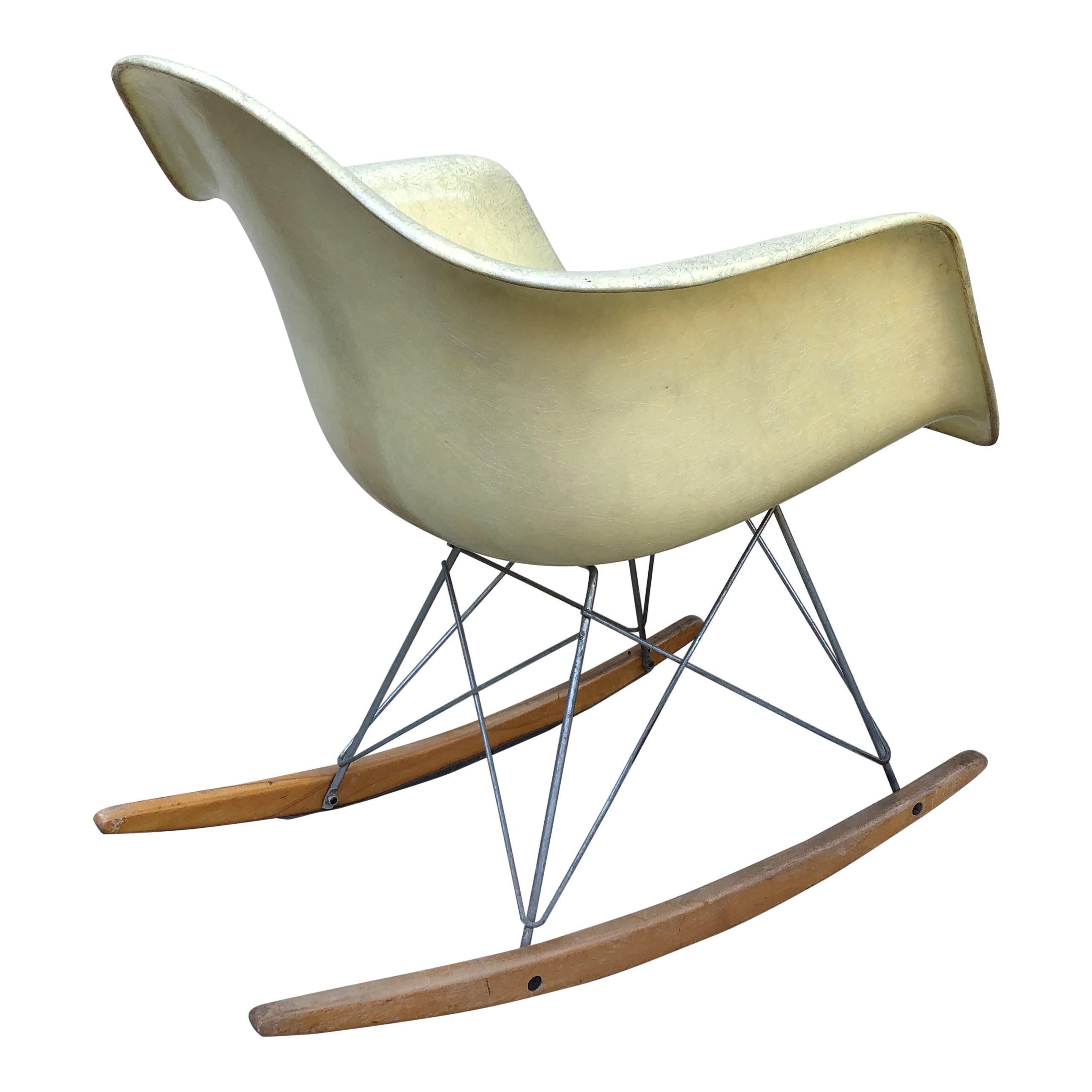 Eames für Herman Miller Zenith Rocking Chair RAR Iconic Mid Century (Geformt)