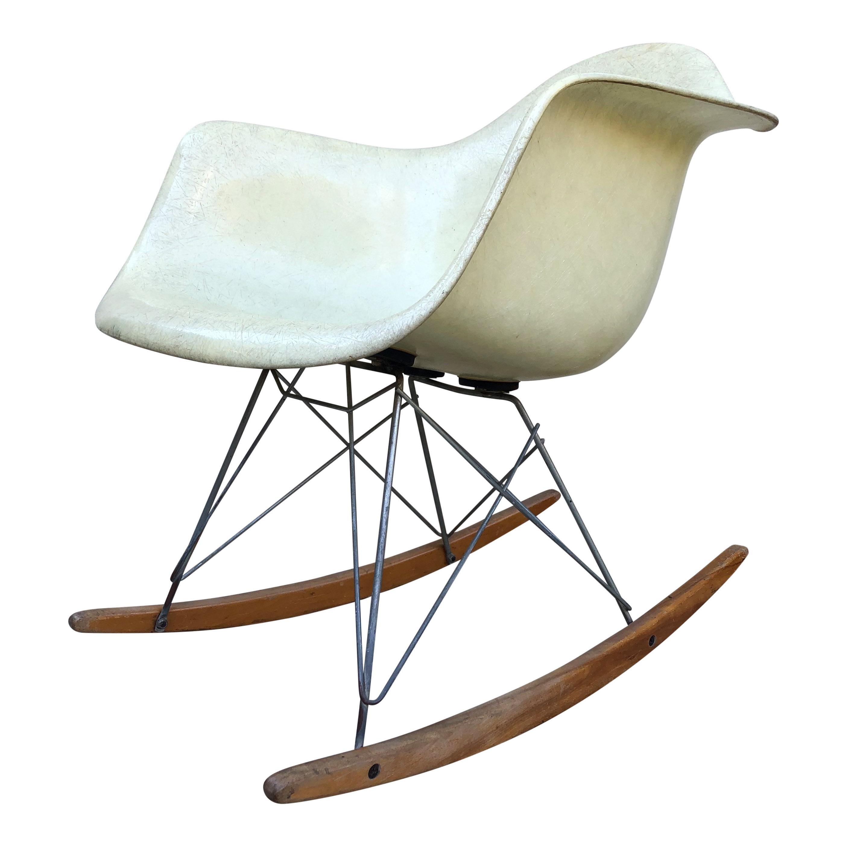 Eames für Herman Miller Zenith Rocking Chair RAR Iconic Mid Century