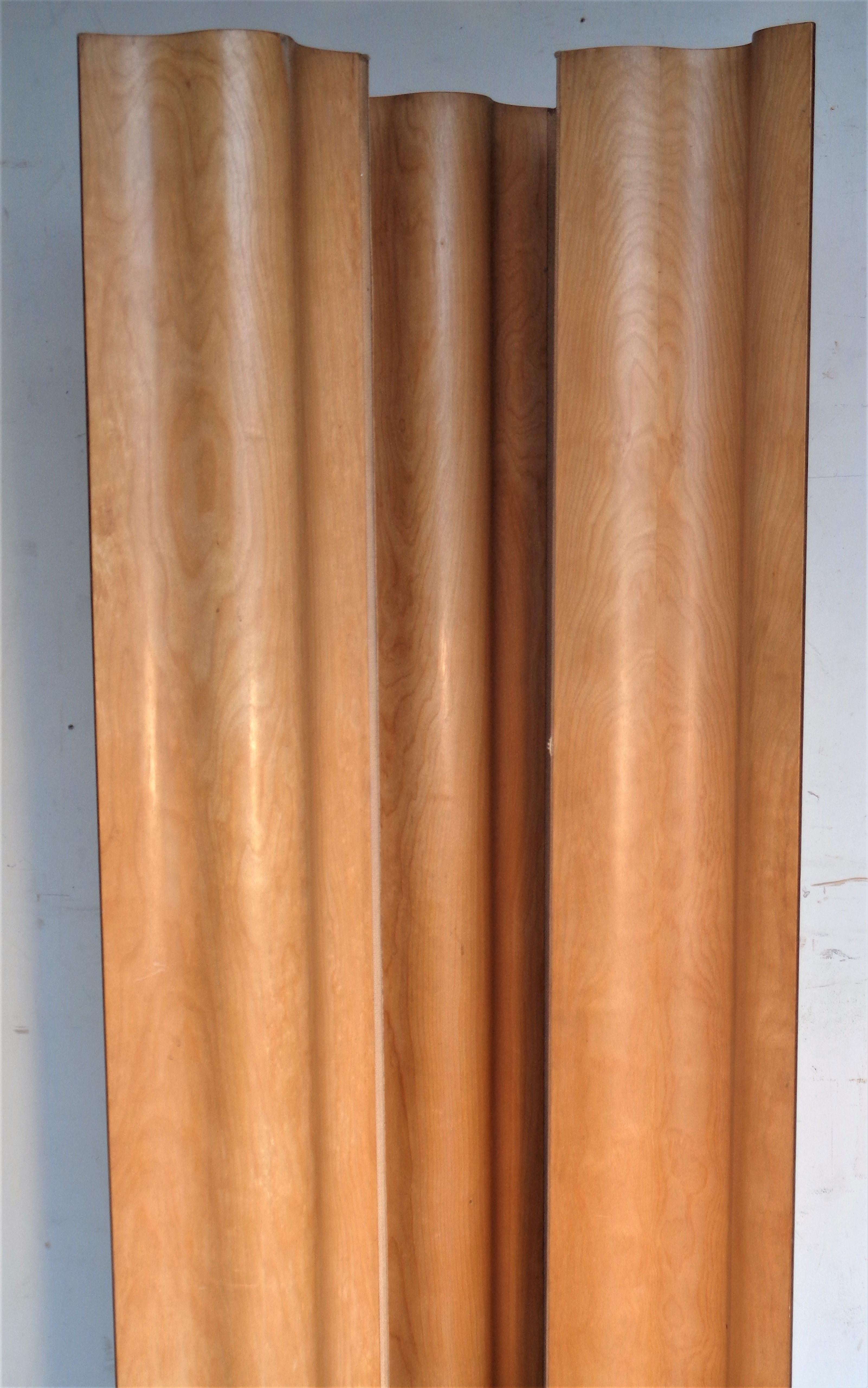 Eames FSW-6 Molded Plywood Folding Screen, Circa 1950 6