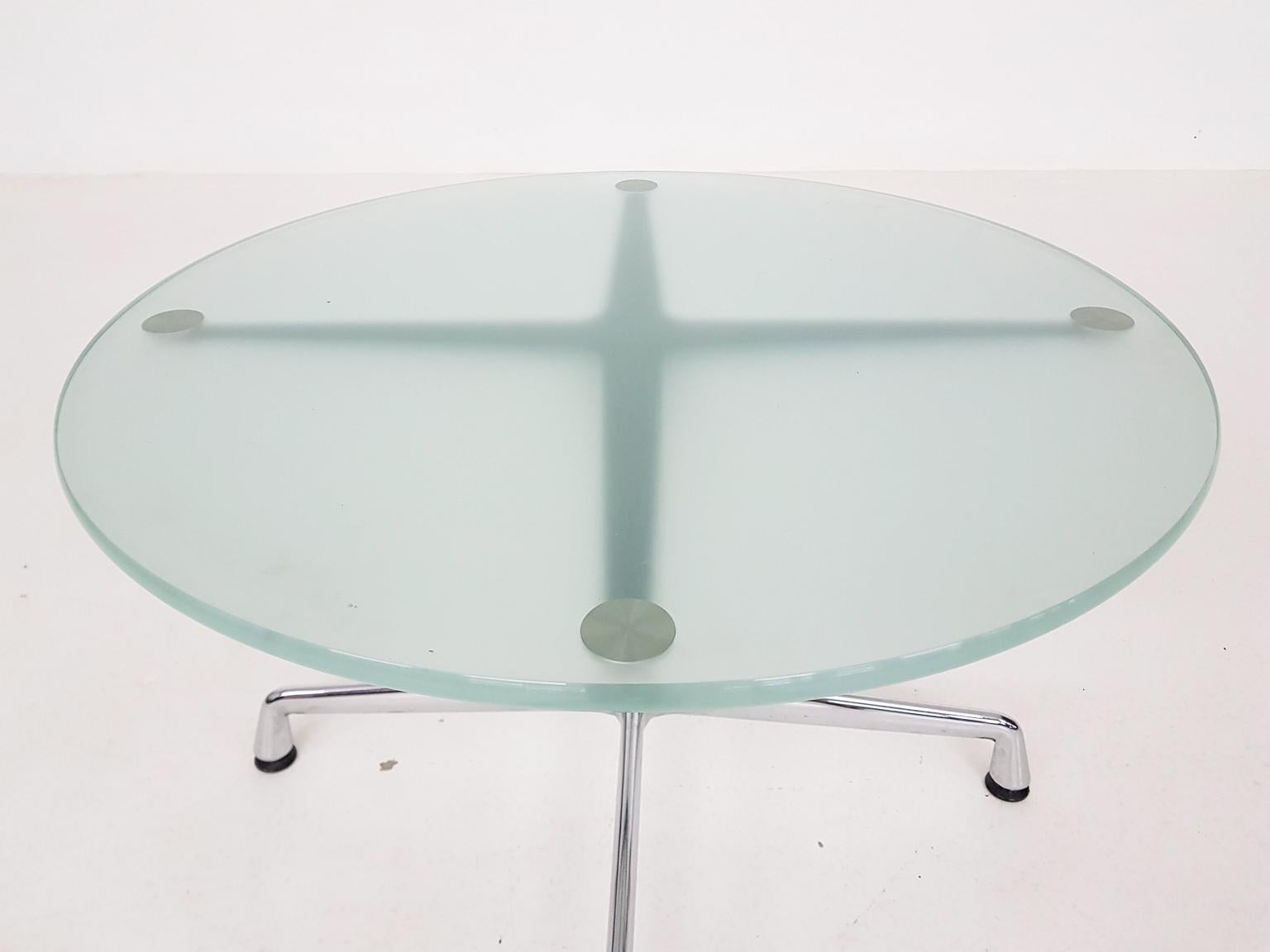 eames glass table