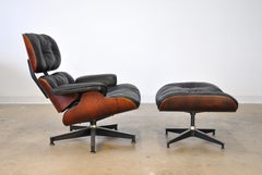 Eames Herman Miller First Generation Rosewood Lounge Chair and Ottoman