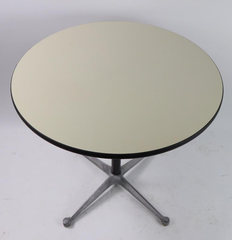Eames Herman Miller Aluminum Group Cafe Dining Table 5