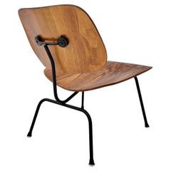 Eames Herman Miller LCM Lounge Chair Métal Calico Ash