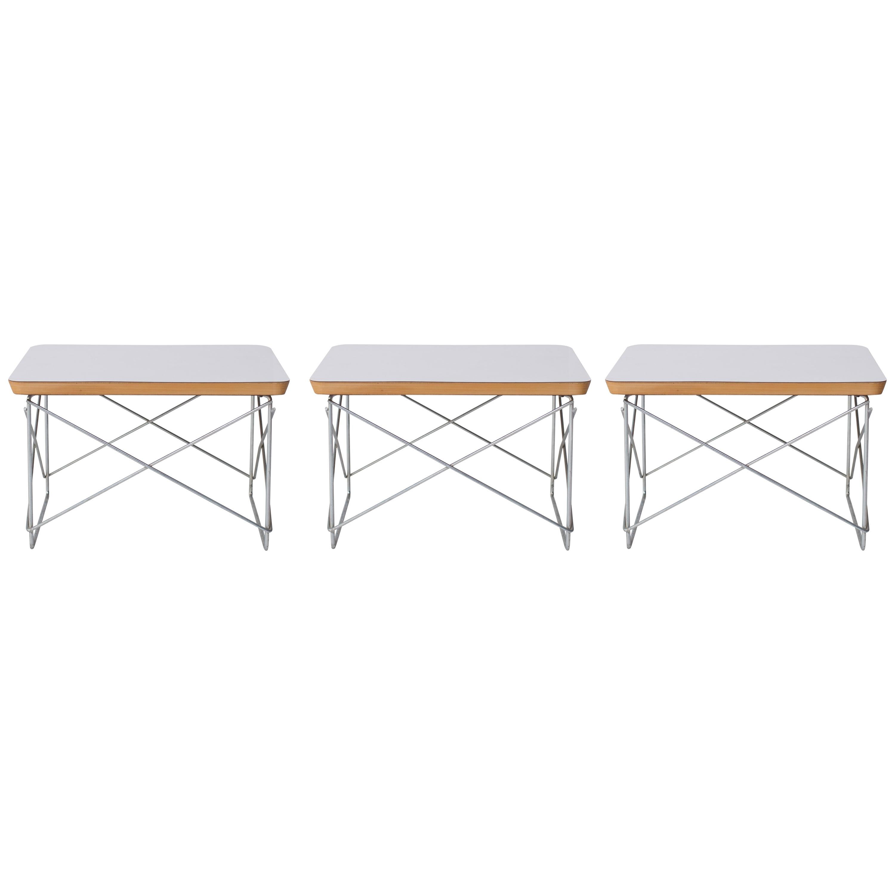 Eames Herman Miller LTR Side Tables