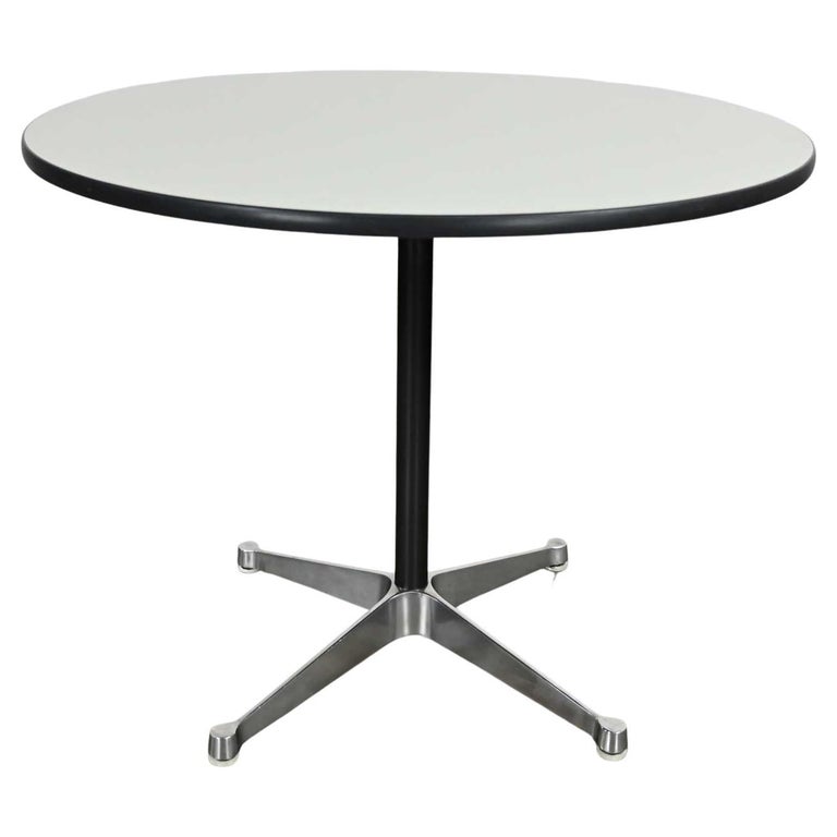 Standing Height Herman Miller Eames Contract Base Table For Sale at 1stDibs