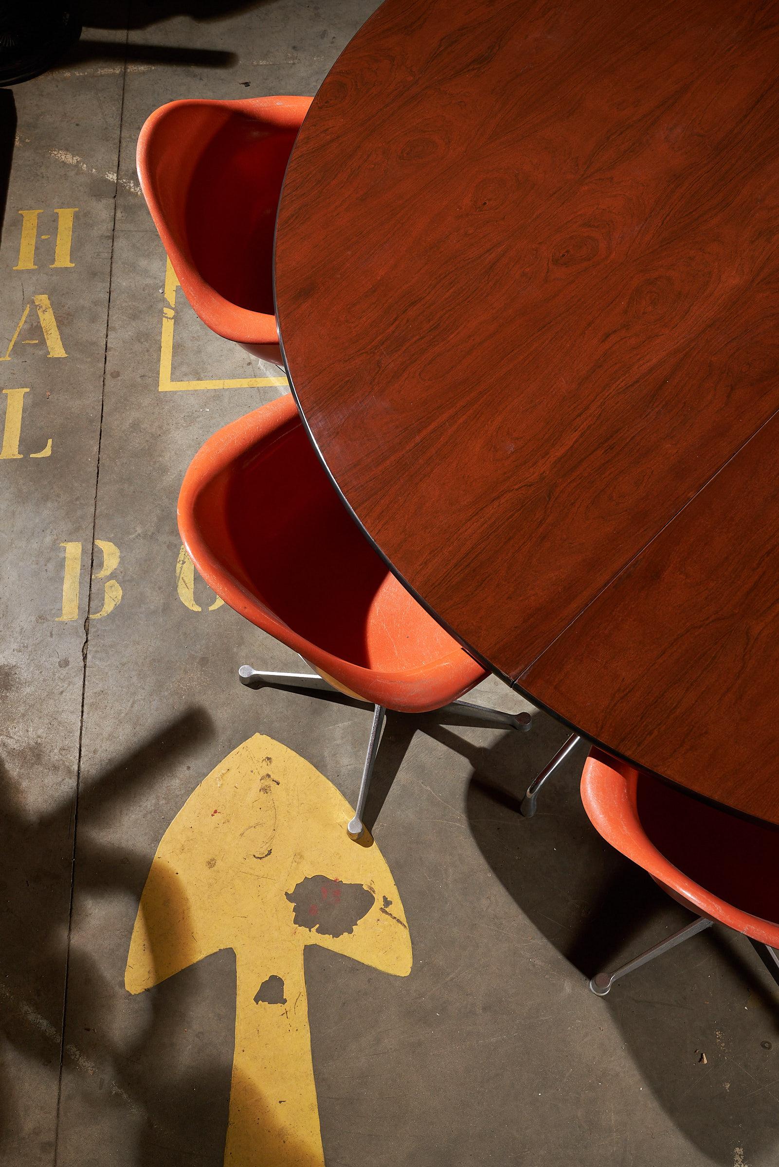 Table de conférence Eames Herman Miller du milieu du siècle dernier, des années 1960, diamètre 245 cm en vente 11