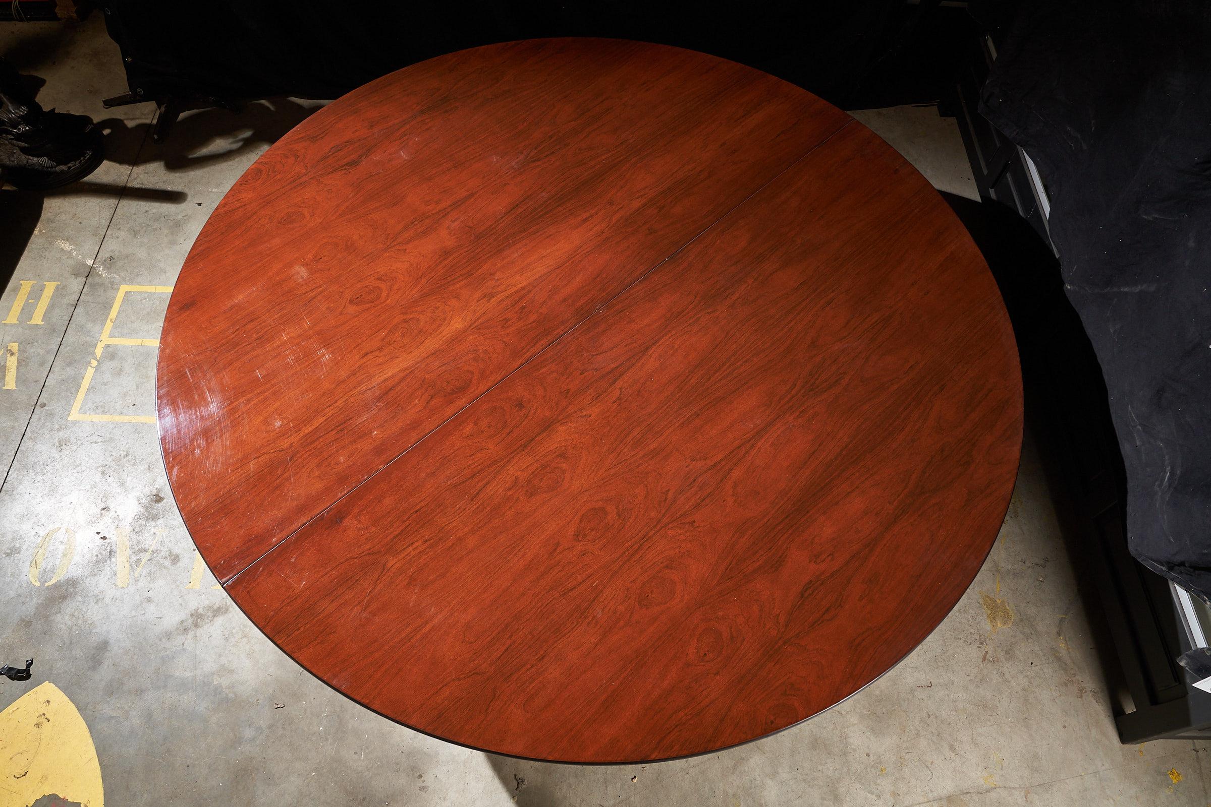Métal Table de conférence Eames Herman Miller du milieu du siècle dernier, des années 1960, diamètre 245 cm en vente