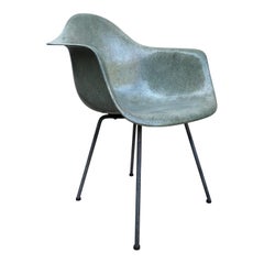 6 Eames Herman Miller Seafoam Green Zenith DAX Chair, Midcentury Collectible