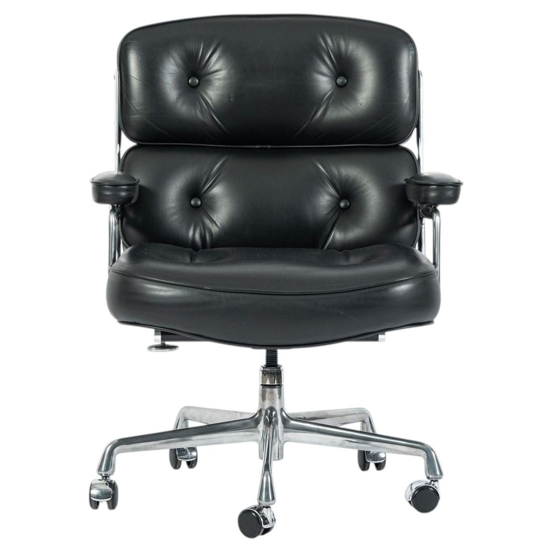 Eames Herman Miller Time Life Black Leather Office Chair 2017