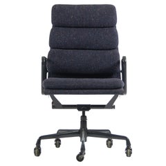 Eames Herman Miller Vintage 1993 High Back Soft Pad Group Chair in Fabric