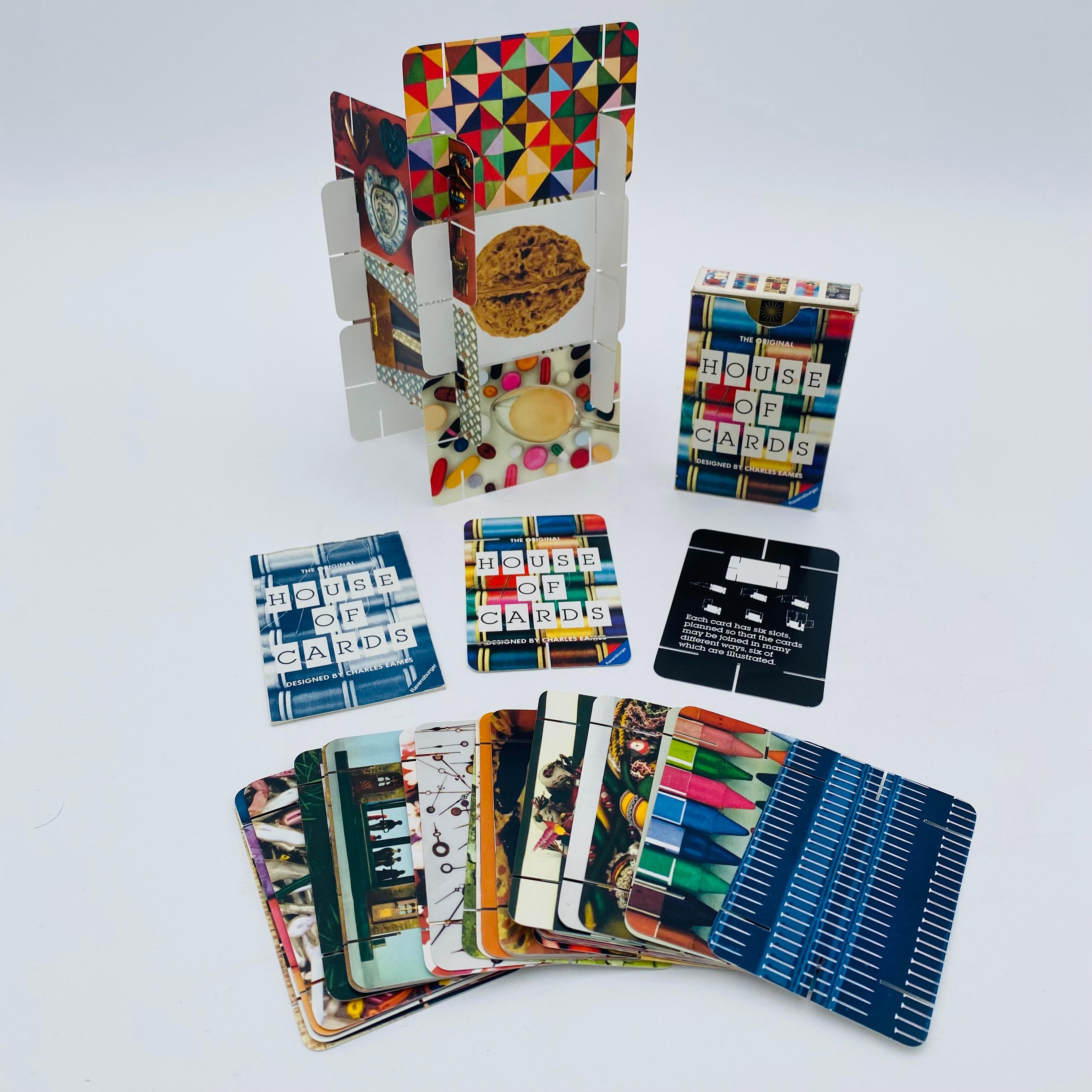 Eames House of Cards entworfen von Charles Eames (Moderne der Mitte des Jahrhunderts) im Angebot