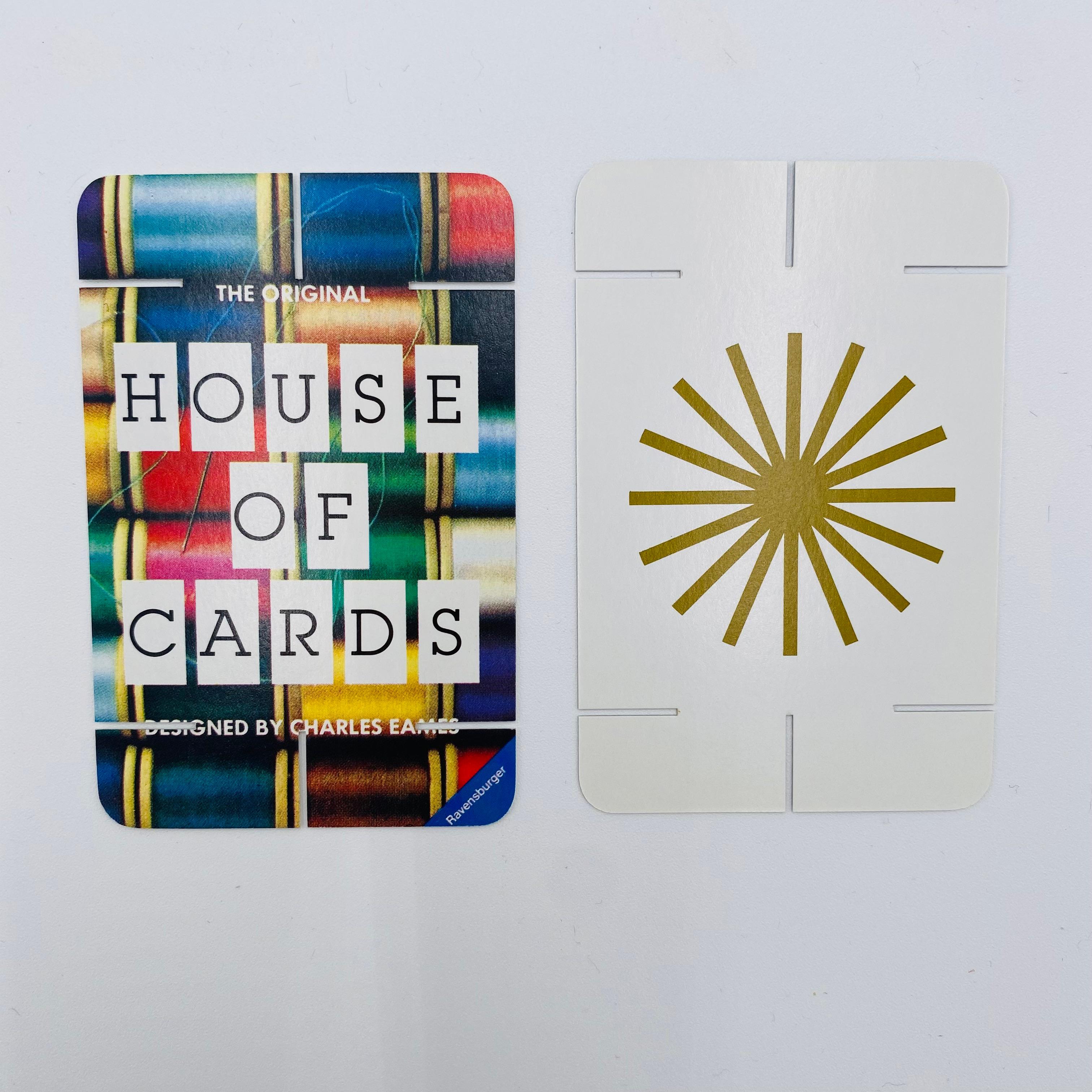 Eames House of Cards entworfen von Charles Eames (amerikanisch) im Angebot