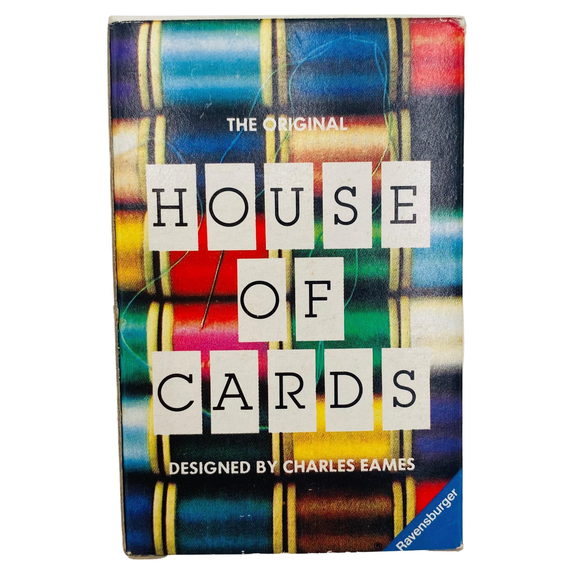 Eames House of Cards Designed by Charles Eames
