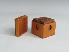 Desk Top Puzzle in Plywood Box