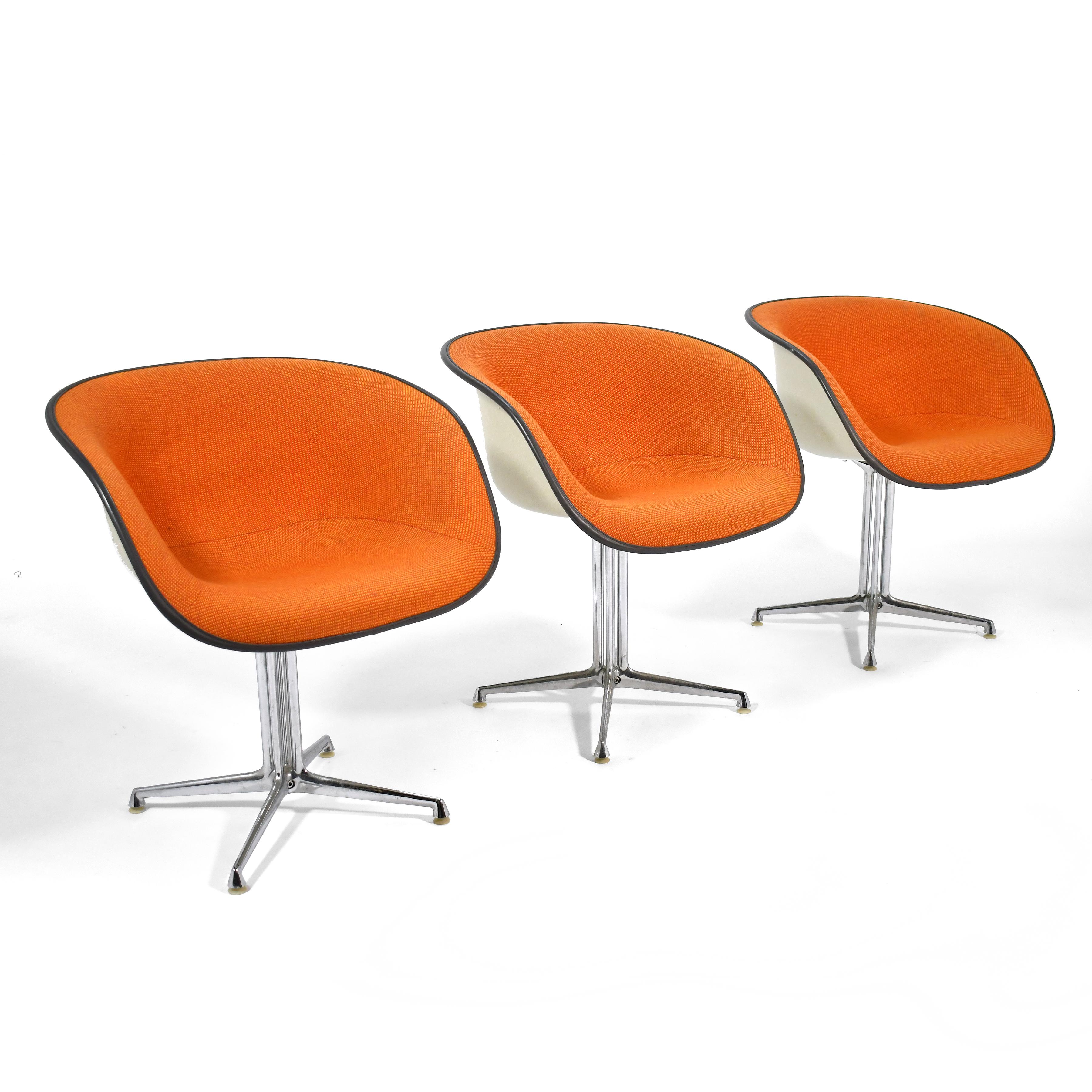 Late 20th Century Eames La Fonda Chairs by Herman Miller
