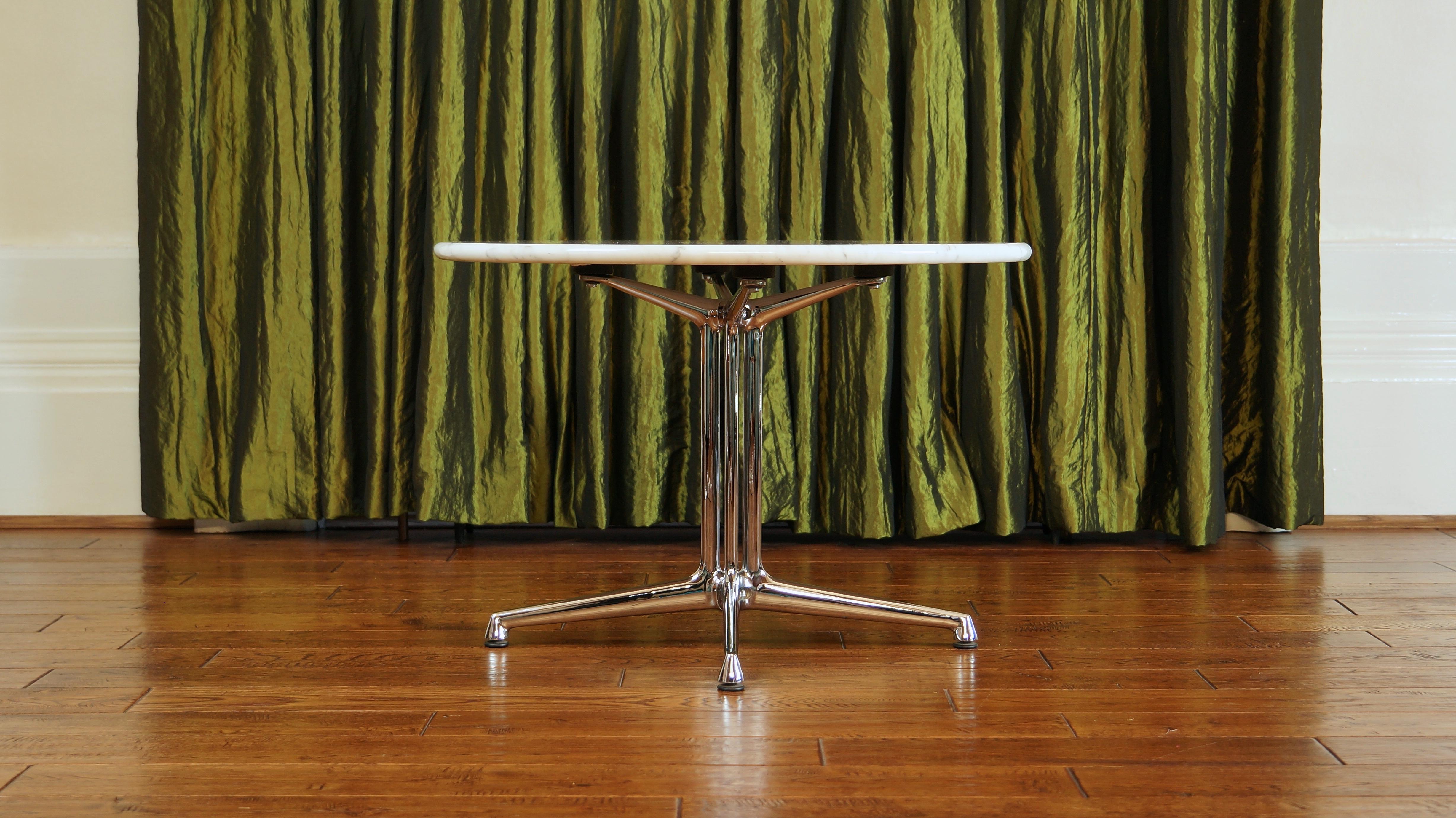 Eames La Fonda Marble Coffee or Side Table, Herman Miller, Midcentury Vintage In Excellent Condition In Huddersfield, GB