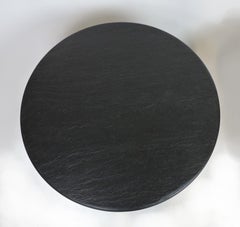 Eames La Fonda Couchtisch oder Beistelltisch mit Schieferplatte für Herman Miller, Eames