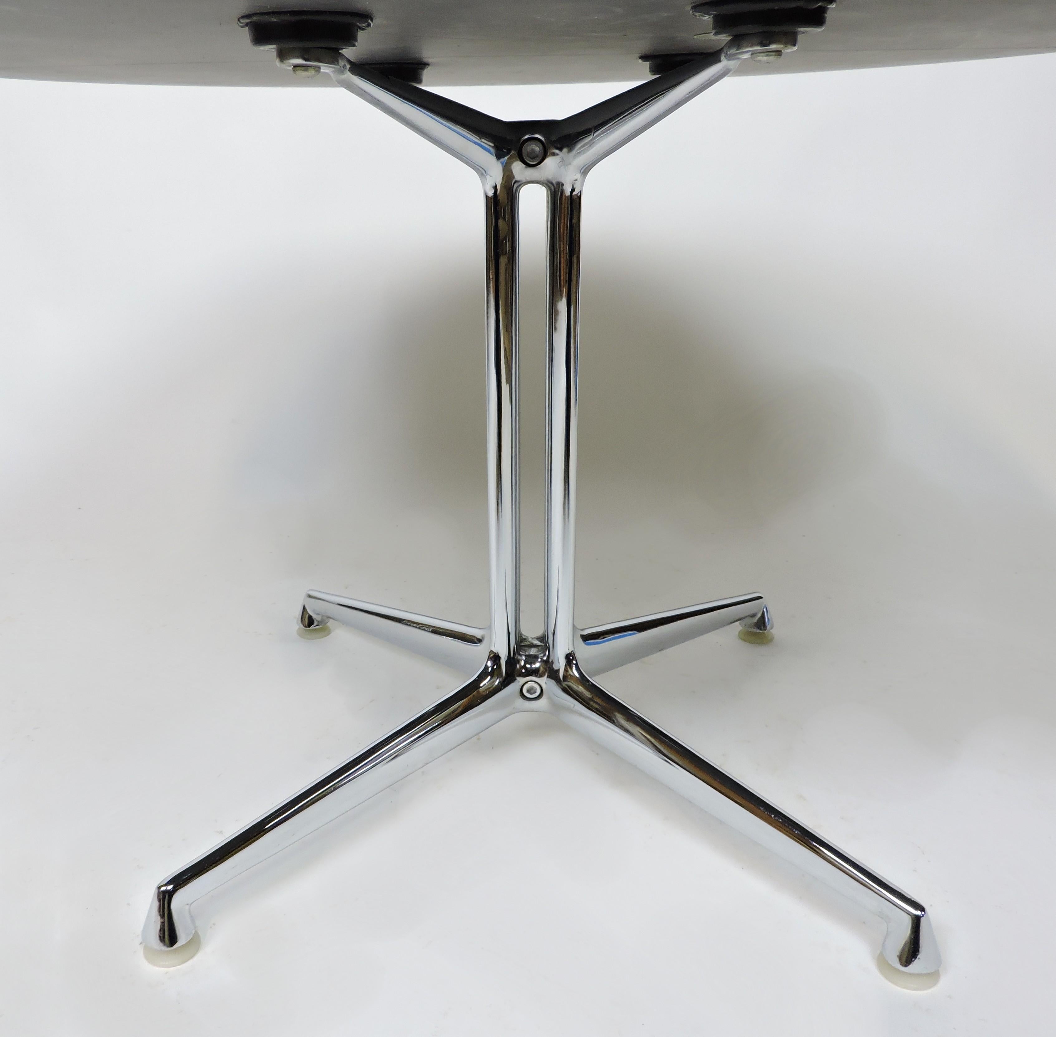 Metal Eames La Fonda Slate Top Coffee or End Table for Herman Miller, 2 Available