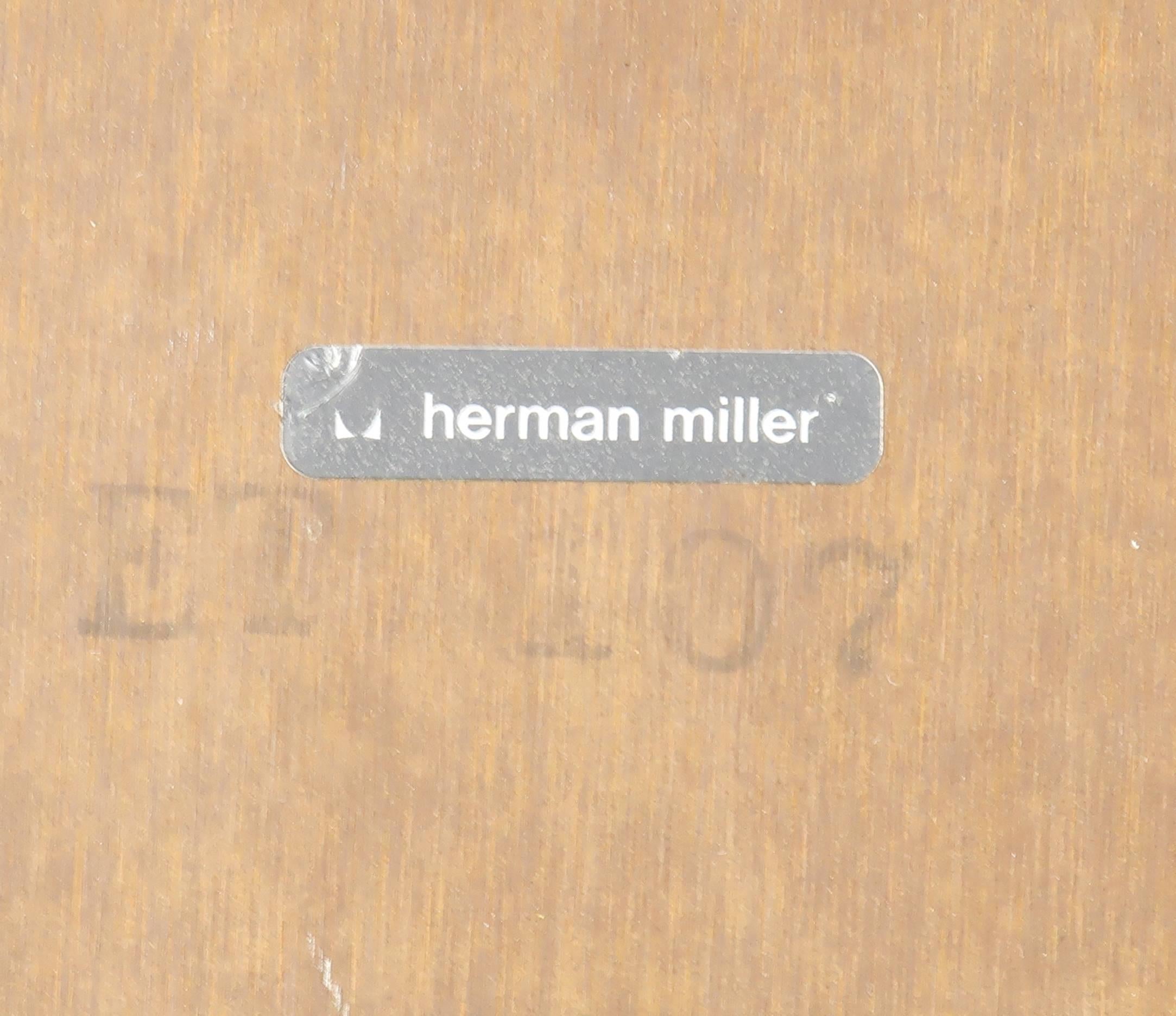 Eames Laminate Aluminum Group Table for Herman Miller 2