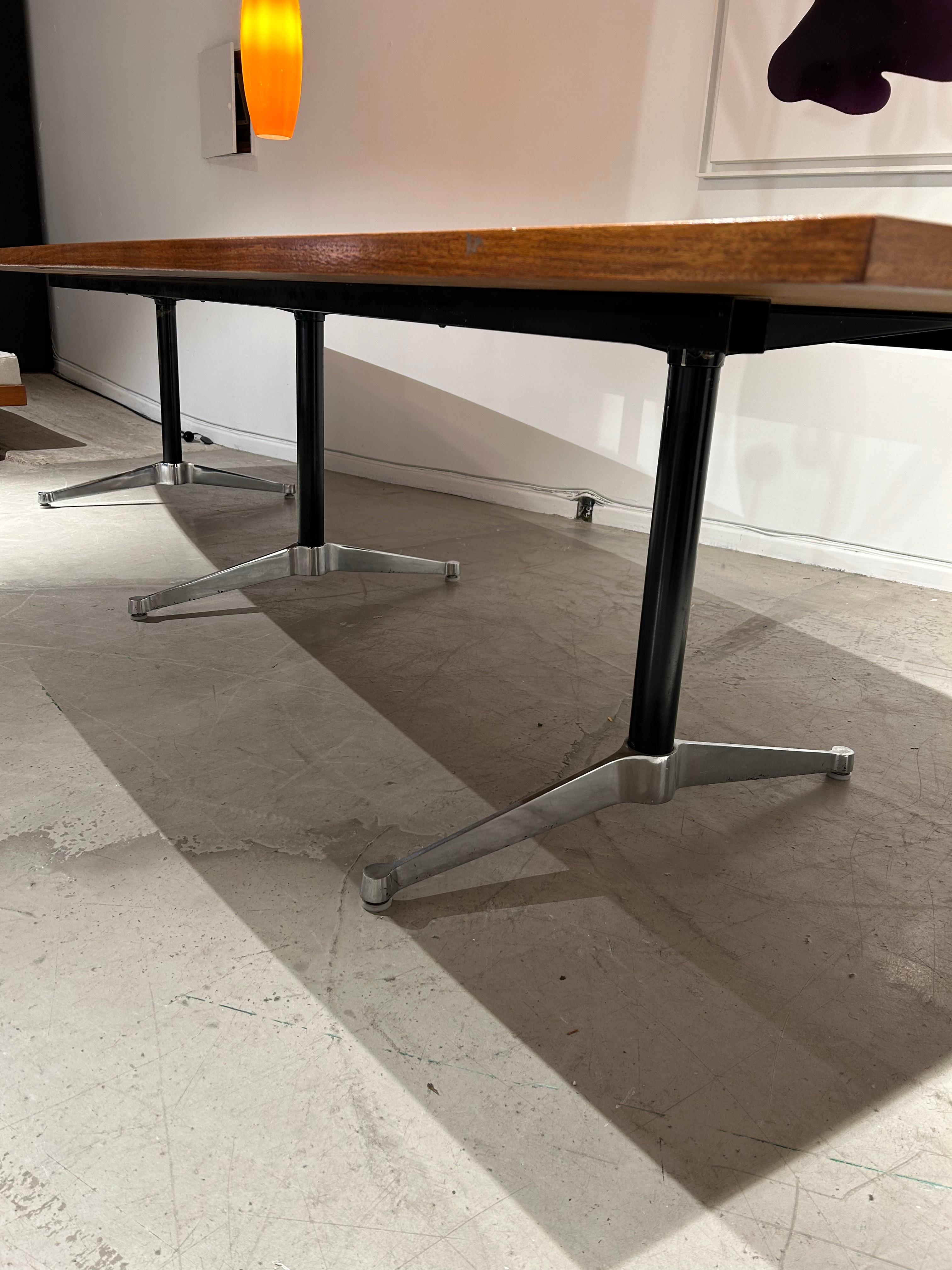 American Eames large dining / conference table for Herman Miller For Sale