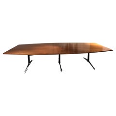 Retro Eames large dining / conference table for Herman Miller