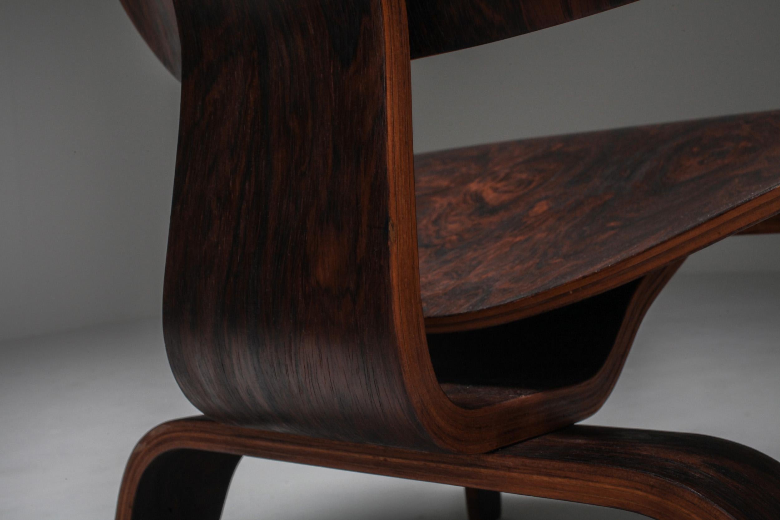 Eames LCW Pre-Production in Rio Rosewood 4