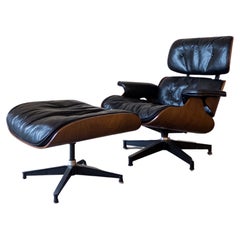 Eames Leather Lounge Chair by Charles & Ray Eames for Herman Miller, 1960s