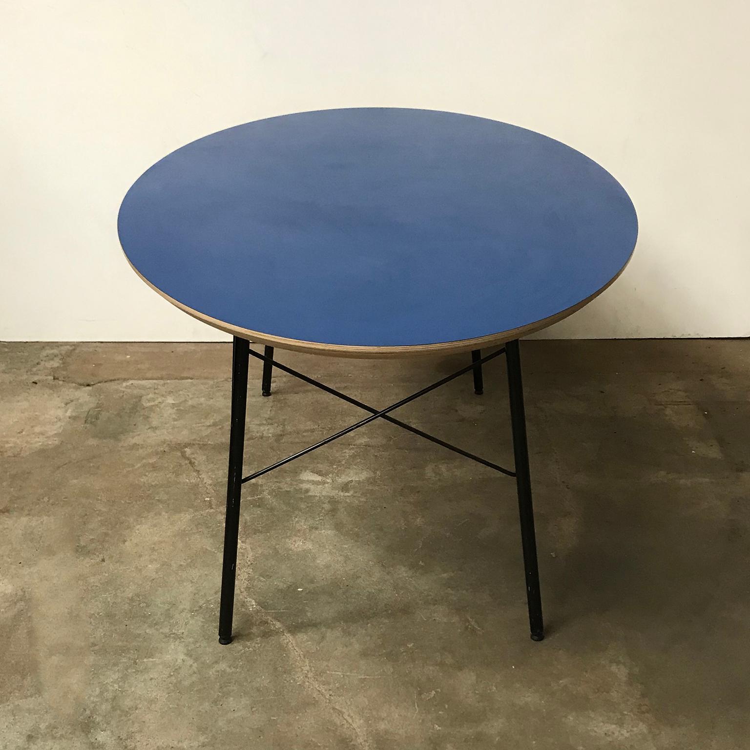 Mid-Century Modern Eames like Oval Dining Table, Excellent Matching with Dowel or Eiffel Chairs