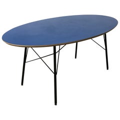 Eames like Oval Dining Table, Excellent Matching with Dowel or Eiffel Chairs