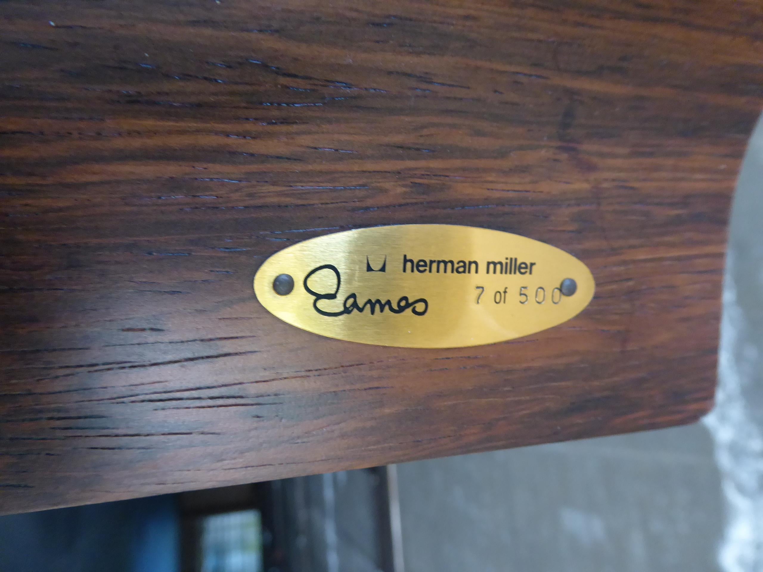 Eames Limited Edition Herman Miller Rosewood Screen, circa 1996 4