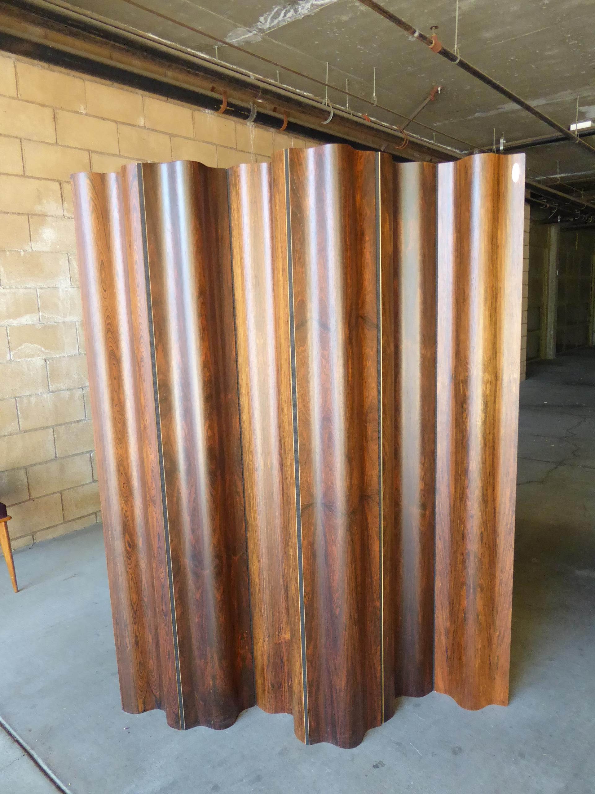 Eames Limited Edition Herman Miller Rosewood Screen, circa 1996 8