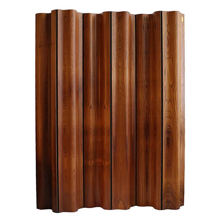 Charles Eames for Herman Miller limited-edition rosewood screen, 1990s, offered by Delinear