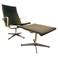 Eames Lounge Chair Chaise en aluminium EA 115 / 116