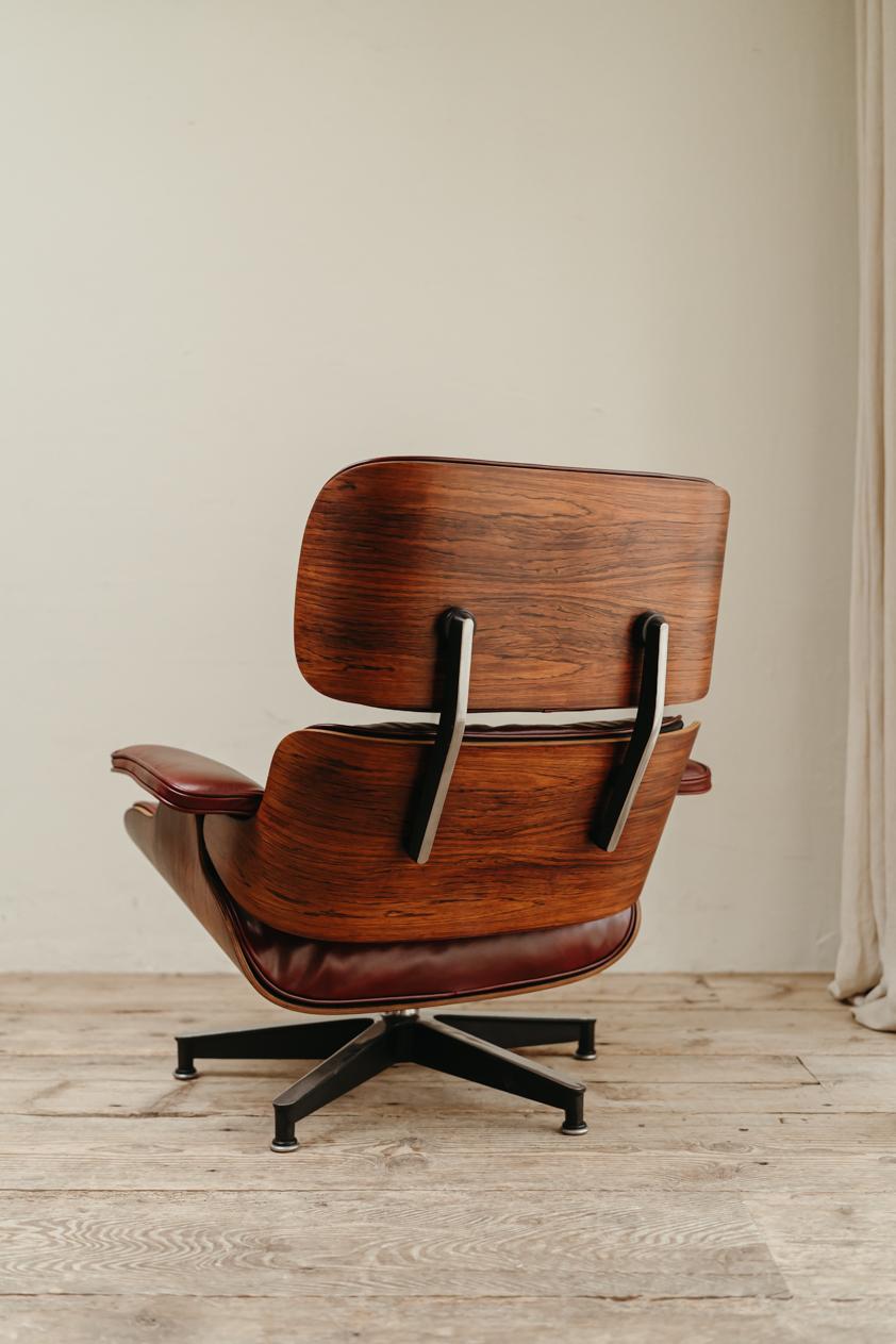 Eames Lounge Chair and Its Ottoman, Dated 1965 4