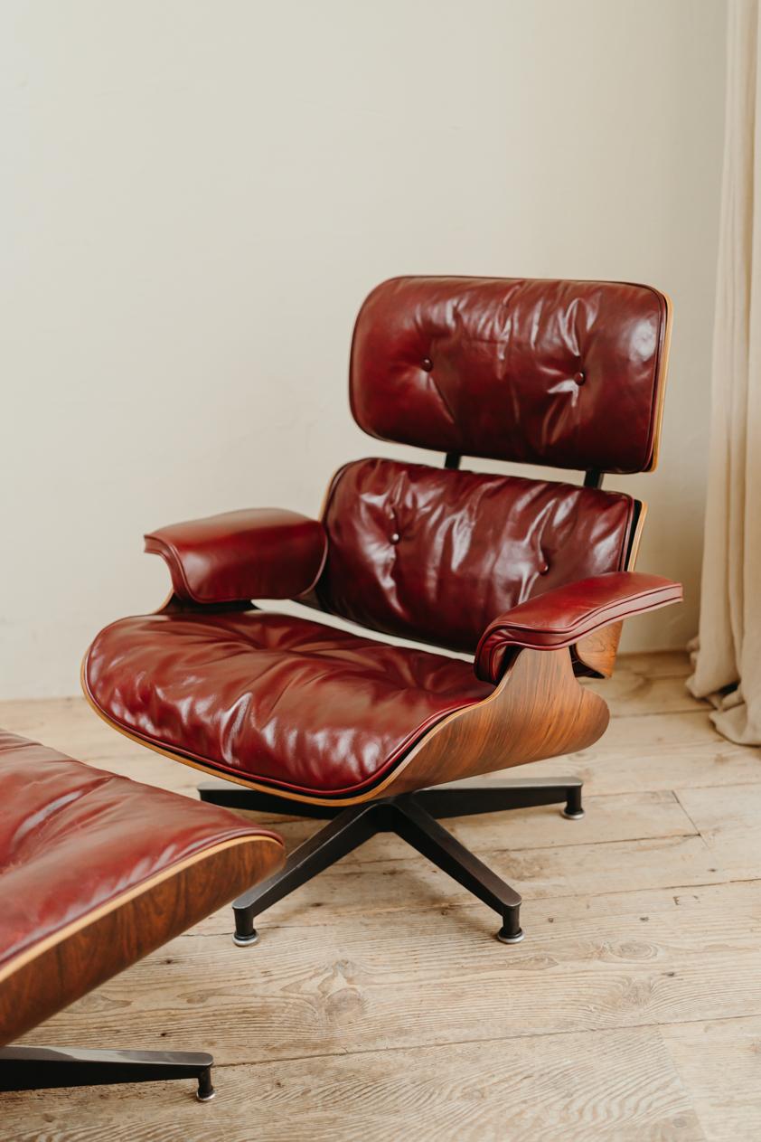Eames Lounge Chair and Its Ottoman, Dated 1965 11