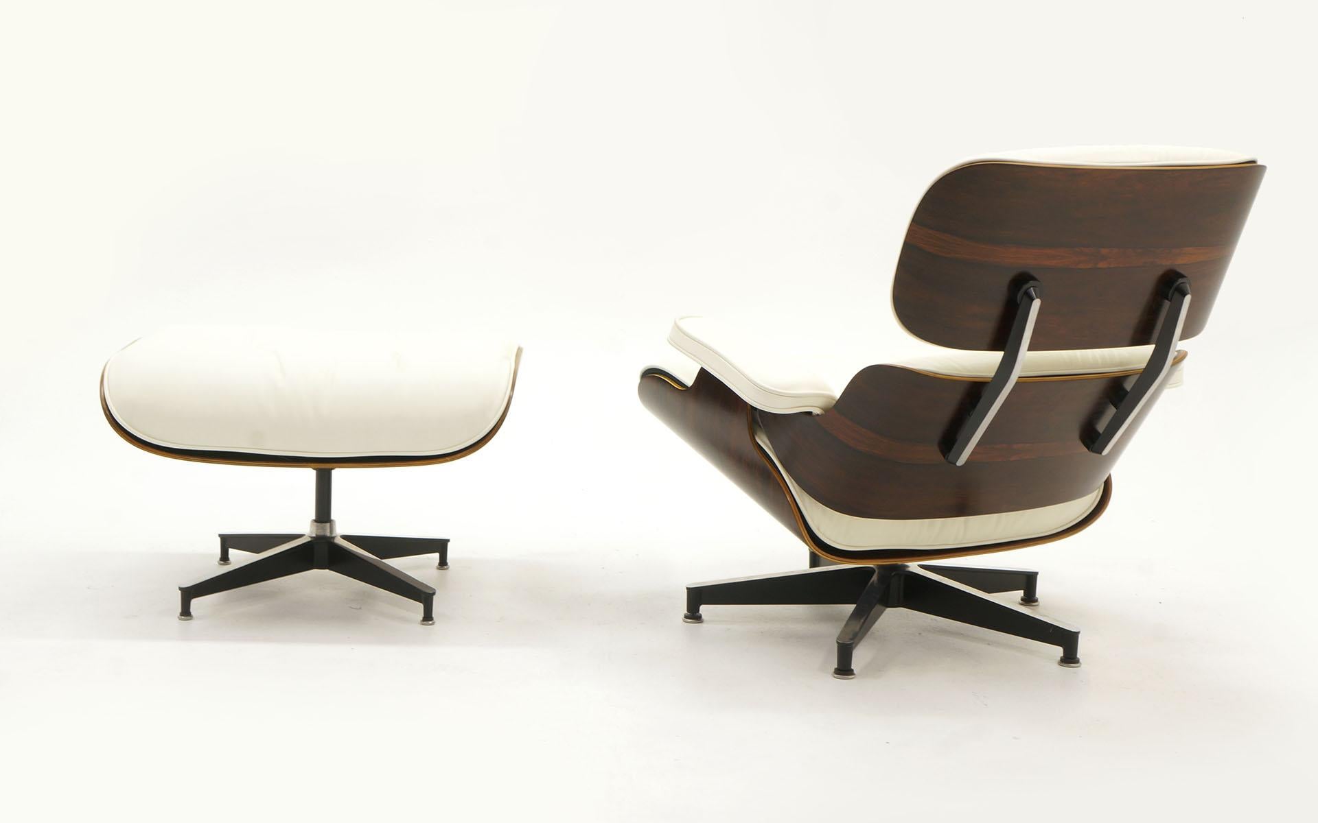 eames chair white leather