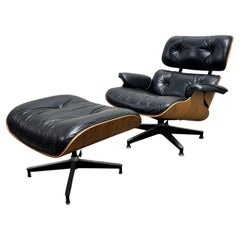 Eames Lounge Chair & Ottoman produced by Herman Miller, USA 1970s