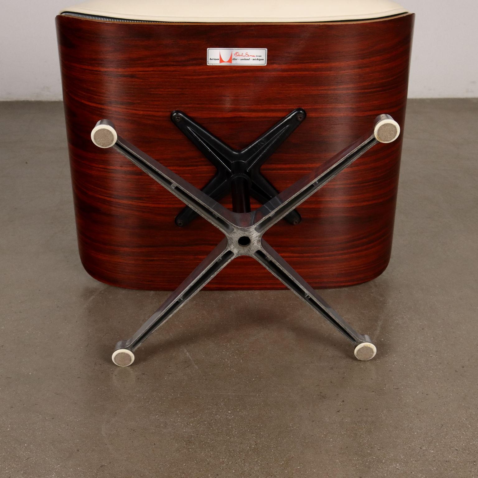 Eames Lounge Chair produzione Herman Miller 1960-70 3