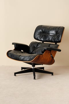 Eames Lounge Chair with Ottoman, 1950s