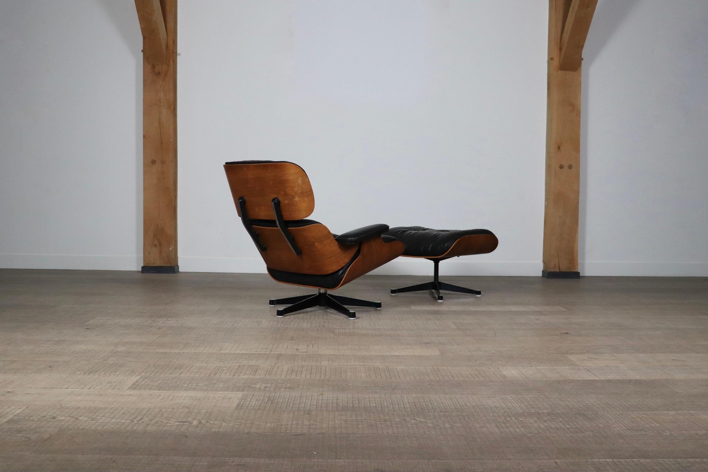 Eames Lounge Chair With Ottoman By Charles And Ray Eames For Herman Miller, 1970 2