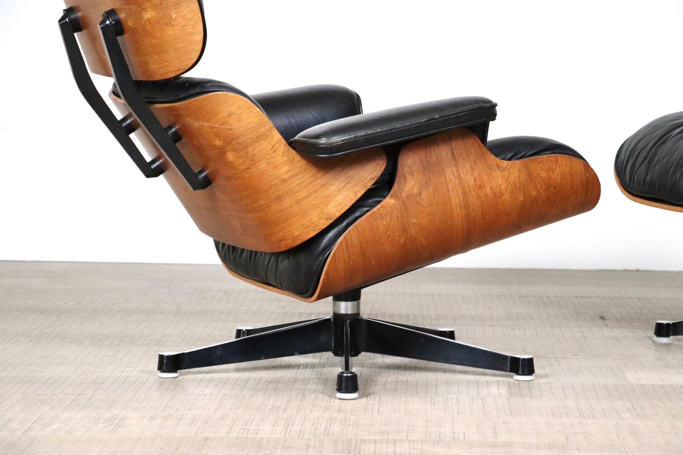 Eames Lounge Chair With Ottoman By Charles And Ray Eames For Herman Miller, 1970 3