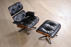 Eames Lounge Chair With Ottoman By Charles And Ray Eames For Herman Miller, 1970