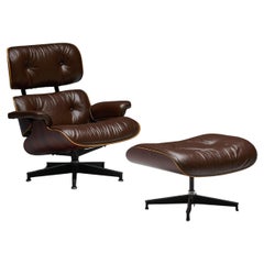 Eames Lounge Chair with Ottoman for Herman Miller, United States, 1970s
